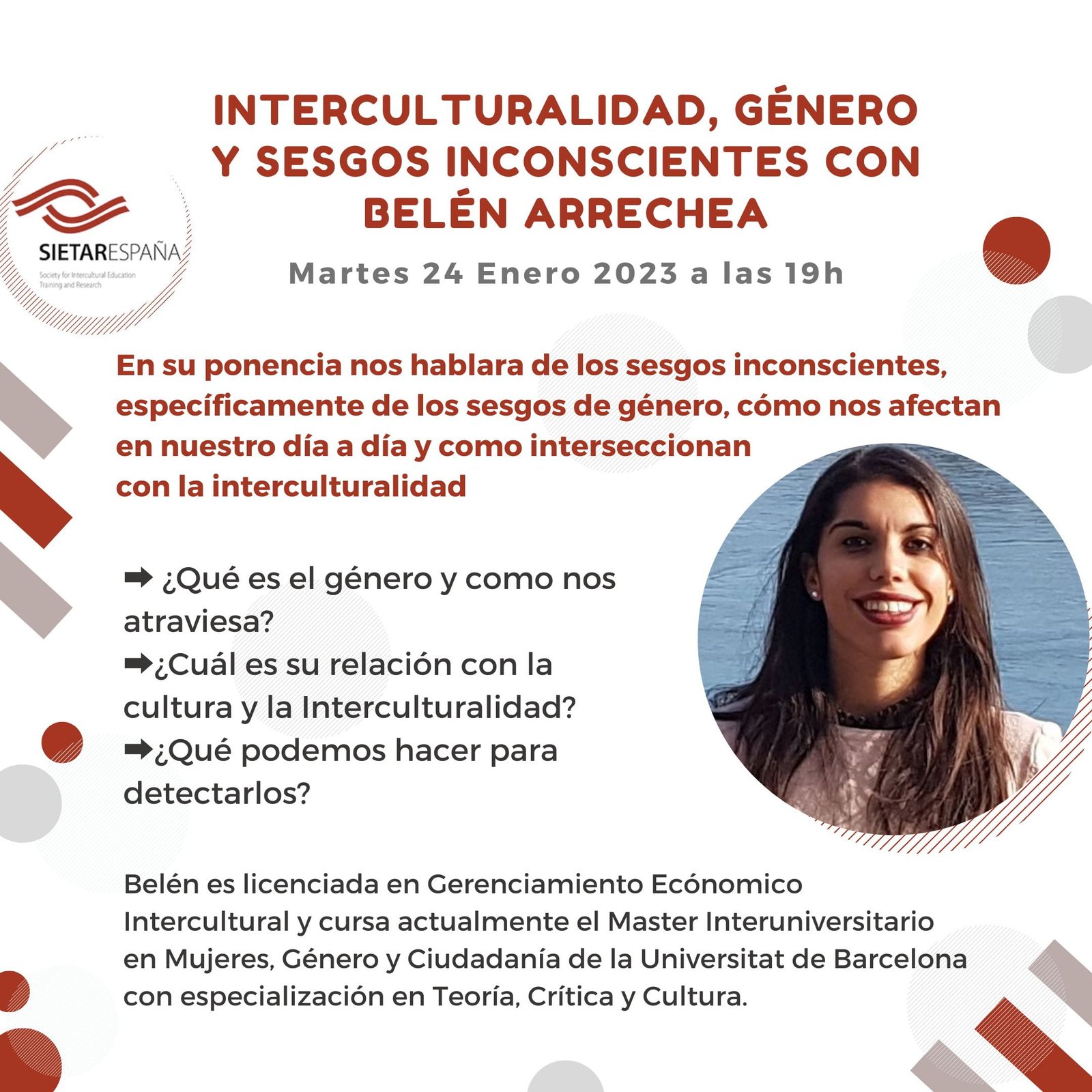 Webinar Interculturalidad, Género y Sesgos Inconscientes